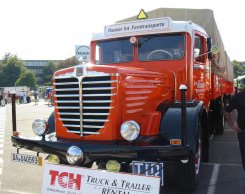 Büssing 8000S Pritsche Fernfahrerhütte 1950