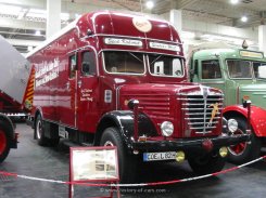 Büssing LS11 Kofferaufbau 1956