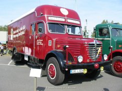 Büssing LS11 Kofferaufbau 1956