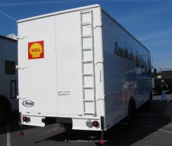 B&uuml;ssing BS12 Renntransporter (eh. Renndienst LKW der Deutschen Shell) 1968