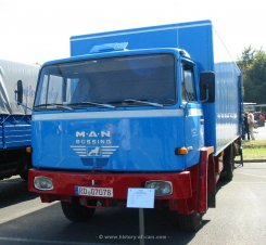 MAN-Büssing 12.192 (BS12 L) Kofferaufbau 1970