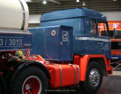 MANB&uuml;ssing BS22 S Sattelzugmaschine mit Tankauflieger 1970