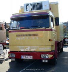 Büssing 16.320 Unterflur (BS16 L) Kühlkoffer 1971