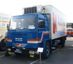 MAN-Büssing 16.320 Unterflur (BS16 L) Kühlkoffer 1971