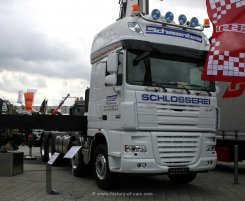 DAF XF 105.510 Sattelzugmaschine mit Ladekran 2008