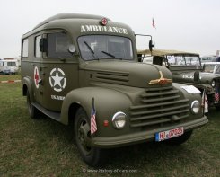 Ford FK3500 Ambulance der Streitkräfte Großbritanniens und Belgiens 1953