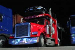 Freightliner FLD120 6x4 Autotransporter E.H. Harms 1999