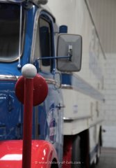 Henschel HS140 S Sattelzugmaschine mit Kofferauflieger 1961