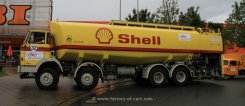 Hanomag-Henschel F500 8x4/4 Flugfeld-Tankwagen Shell ca. 1970