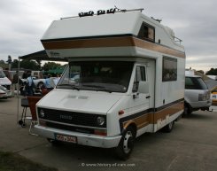 Iveco Magirus Daily Wohnmobil Niesmann & Bischoff Clou 1980-1983