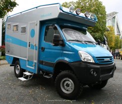 Iveco Daily 4x4 55S18W Einzelkabine Wohnmobil 2008