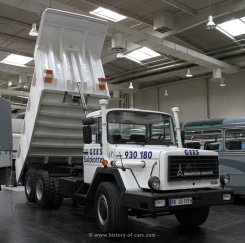 Magirus-Deutz M260D26 K Kipper f&uuml;r Delta-Projekt 1974