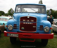MAN 415 HA Kipper 1960-1969