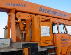 MAN 26.240 Arbeitsbühne Wumag WS350 1986