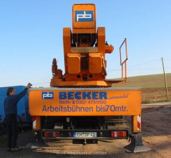 MAN 26.240 Arbeitsbühne Wumag WS350 1986