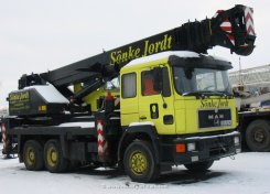 MAN F90 26.422 6x4 Aufbaukran HK028 1986-1990