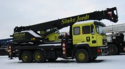 MAN F90 26.422 6x4 Aufbaukran HK028 1986-1990