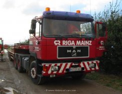 MAN F90 26.502 6x4 Sattelzugmaschine Riga Mainz 1990-1994