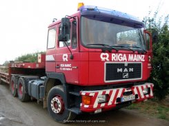 MAN F90 26.502 6x4 Sattelzugmaschine Riga Mainz 1990-1994