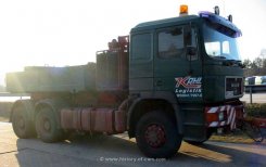 MAN F90 33.462 6x6 Schwerlast-Sattelzugmaschine mit Ballastpritsche Kahl 1986-1990