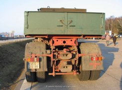 MAN F90 33.462 6x6 Schwerlast-Sattelzugmaschine mit Ballastpritsche Kahl 1986-1990