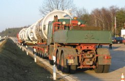 MAN F90 33.462 6x6 Schwerlast-Sattelzugmaschine mit Ballastpritsche Kahl 1986-1990