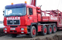 MAN F90 41.462 8x4/4 Schwerlast-Sattelzugmaschine Buller 1986-1990