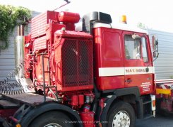 MAN F90 41.502 8x4/4 Schwerlast-Sattelzugmaschine Max Goll 1990-1994