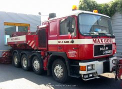MAN F90 41.502 8x4/4 Schwerlast-Sattelzugmaschine Max Goll 1990-1994