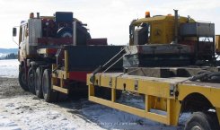 MAN F90 41.502 8x4/4 Schwerlast-Sattelzugmaschine Kronschnabel 1990-1994