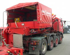 MAN F90 41.502 8x4/4 Schwerlast-Sattelzugmaschine Gebr. Markewitsch 1990-1994