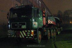 MAN F90 41.502 8x6/4 Schwerlast-Sattelzugmaschine Kahl 1990-1994