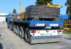 MAN F90 6x4 Sattelzugmaschine Fricke-Schmidbauer mit Kran-Ballast-Auflieger 1986-1994