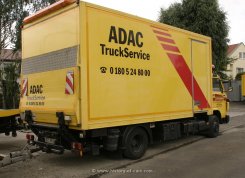 MAN-VW G90 8.150 Koffer H&uuml;binger ADAC Truck-Service 1987-1993