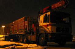 MAN F2000 27.463 6x4 Sattelzugmaschine Ladekran 1994-1998