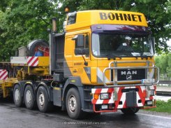 MAN F2000 41.603 8x4/4 Schwerlast-Sattelzugmaschine Bohnet 1996-1998