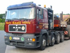 MAN F2000 41.603 8x4/4 Schwerlast-Sattelzugmaschine Martin Knoll 1996-1998