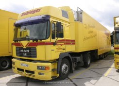 MAN F2000 Evo 19.414 Sattelzugmaschine H&uuml;binger 1998-2000