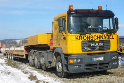 MAN F2000 Evo 27.464 8x4/4 Schwerlast-Sattelzugmaschine Kronschnabel 1998-2000