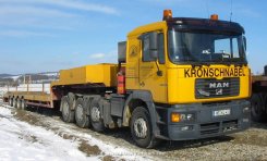 MAN F2000 Evo 27.464 8x4/4 Schwerlast-Sattelzugmaschine Kronschnabel 1998-2000