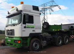 MAN F2000 Evo 33.464 6x4 Sattelzugmaschine Manfred Vossmann 1998-2000