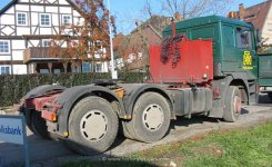 MAN F2000 Evo 33.464 6x4 Sattelzugmaschine Th&ouml;men Hamburg 1998-2000