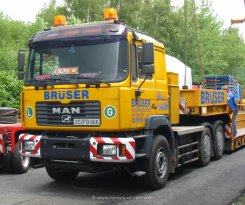 MAN F2000 Evo 33.464 6x4 Sattelzugmaschine Brüser 1998-2000