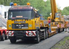 MAN F2000 Evo 33.464 6x4 Sattelzugmaschine Brüser 1998-2000