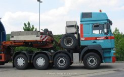 MAN F2000 Evo 41.464 8x4/4 Schwerlast-Sattelzugmaschine Gruber Logistics 1998-2000