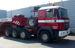 MAN F2000 Evo 41.464 8x4/4 Schwerlast-Sattelzugmaschine Max Goll 1998-2000