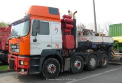 MAN F2000Evo 41.603 8x4/4 Schwerlast-Sattelzugmaschine Universal Paderborn 1998- ca. 1999