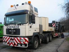 MAN F2000 Evo FE460A 6x4 Sattelzugmaschine Schenker 2000-2002