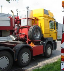 MAN F2000 Evo FE460A 8x4/4 Schwerlast-Sattelzugmaschine W & F Franke 2000-2002