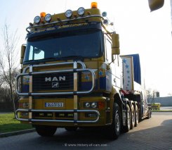 MAN F2000 Evo FE460A 8x4/4 Schwerlast-Sattelzugmaschine Steinle 2000-2002